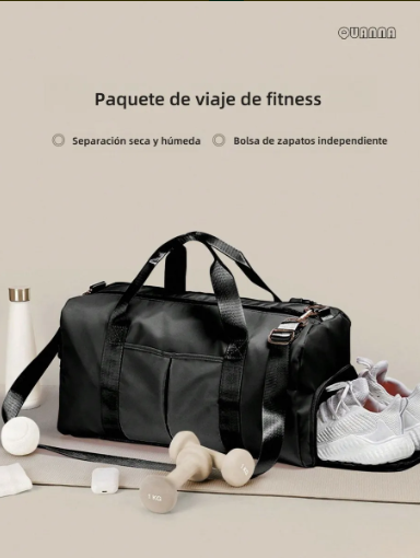 Maleta Deportiva Quanna (Negro)