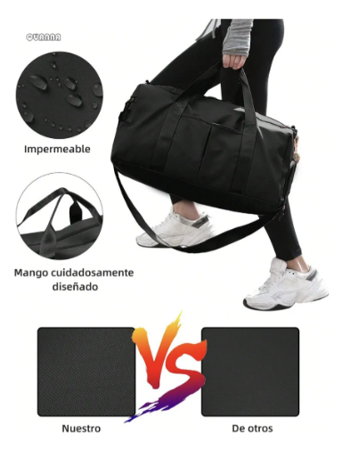 Maleta Deportiva Quanna (Negro)