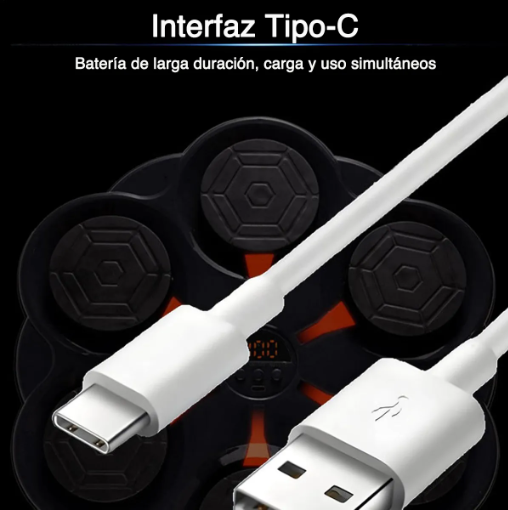 Máquina De Boxeo De Música Entrenador Bluetooth Con Guantes.