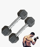 Par de Mancuernas Hexagonales Ironfit – 5 Libras